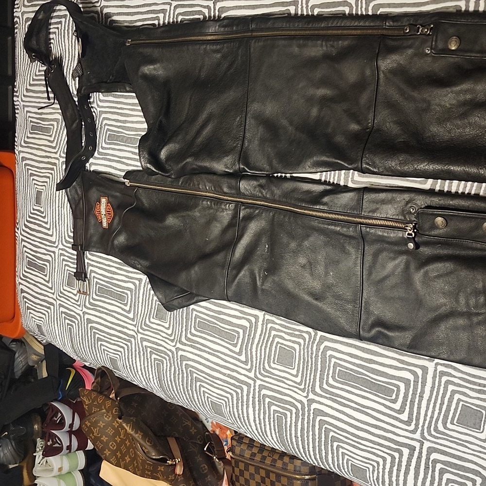 Harley Davidson Riding Leather Chaps